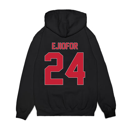 St. Johns - NCAA Men's Basketball : Zuby Ejiofor - Vintage Basketball Premium Hooded Sweatshirt-1