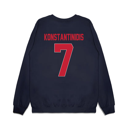 St. Johns - NCAA Men's Basketball : Fotis Konstantinidis - Vintage Basketball Premium Crewneck Sweatshirt-1