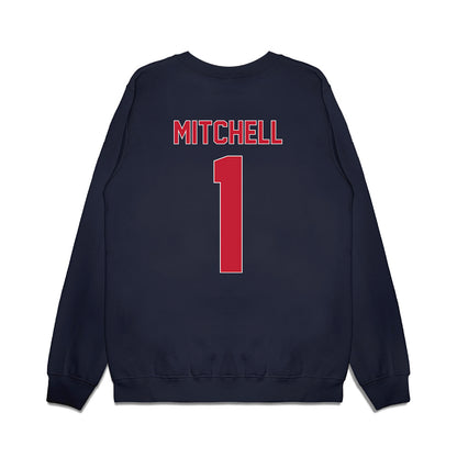 St. Johns - NCAA Men's Basketball : Dillon Mitchell - Vintage Basketball Premium Crewneck Sweatshirt-1