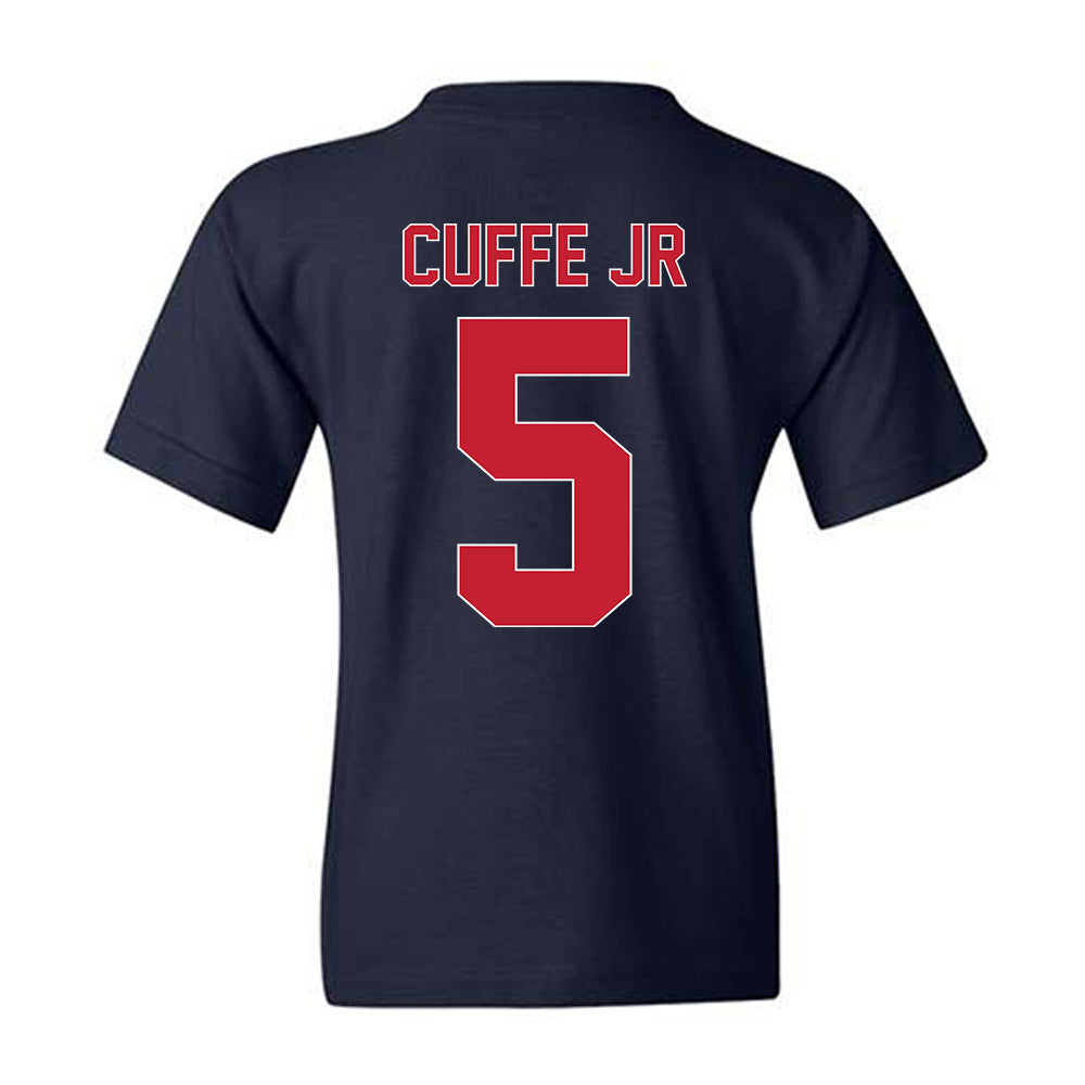 St. Johns - NCAA Men's Basketball : Kyle Cuffe Jr - Vintage Basketball Youth T-Shirt-1