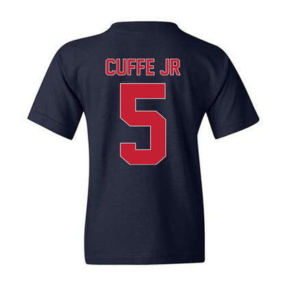 St. Johns - NCAA Men's Basketball : Kyle Cuffe Jr - Vintage Basketball Youth T-Shirt-1