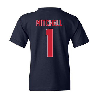 St. Johns - NCAA Men's Basketball : Dillon Mitchell - Vintage Basketball Youth T-Shirt-1
