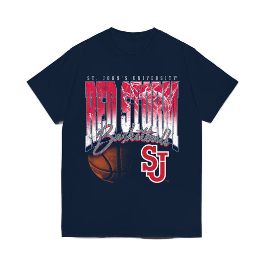 St. Johns - NCAA Women's Basketball : Beautiful Waheed - Vintage Basketball Comfort Colors T-Shirt-0