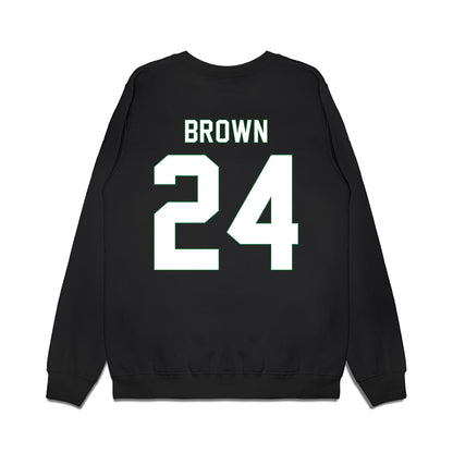 Wright State - NCAA Women's Basketball : Olivia Brown - Vintage Shersey Premium Crewneck Sweatshirt-1