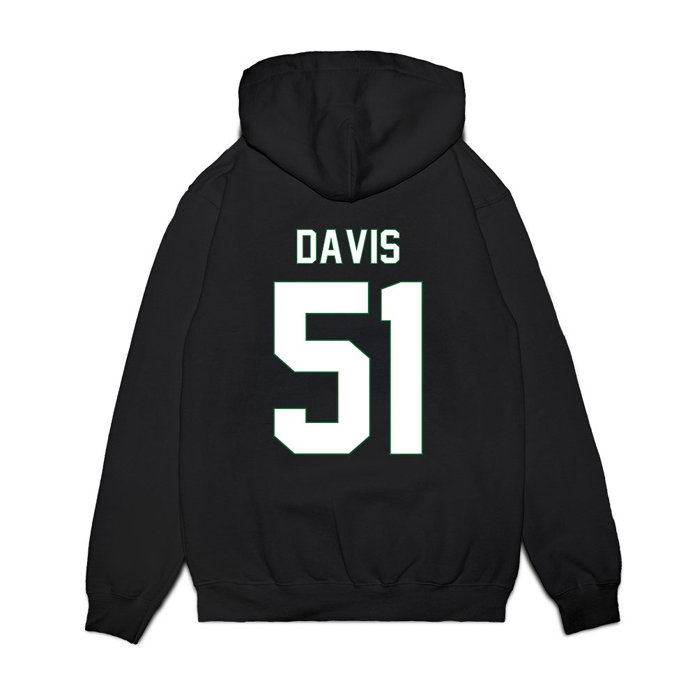 Wright State - NCAA Men's Basketball : Ayden Davis - Vintage Shersey Premium Hooded Sweatshirt-1