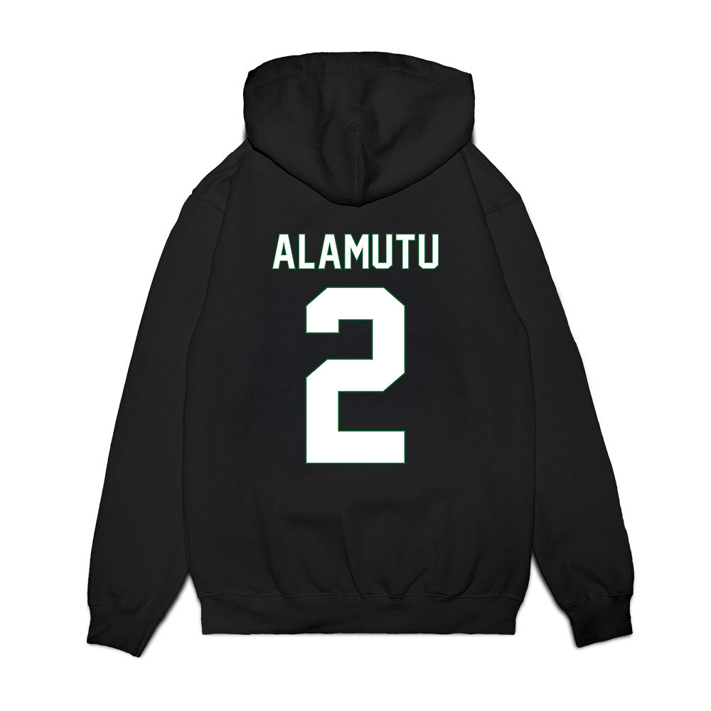 Wright State - NCAA Men's Basketball : Sam Alamutu - Vintage Shersey Premium Hooded Sweatshirt-1