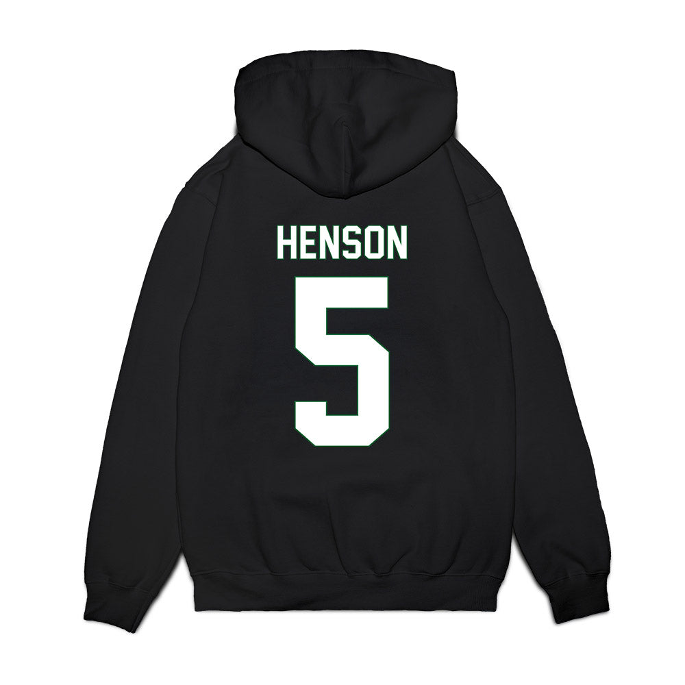 Wright State - NCAA Women's Basketball : Claire Henson - Vintage Shersey Premium Hooded Sweatshirt-1