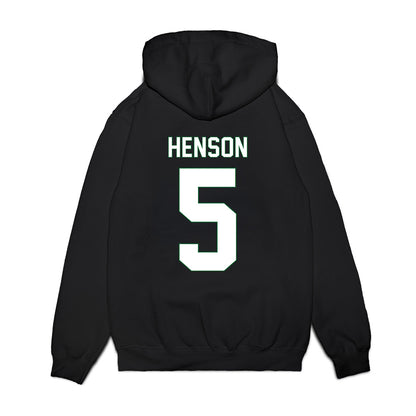 Wright State - NCAA Women's Basketball : Claire Henson - Vintage Shersey Premium Hooded Sweatshirt-1