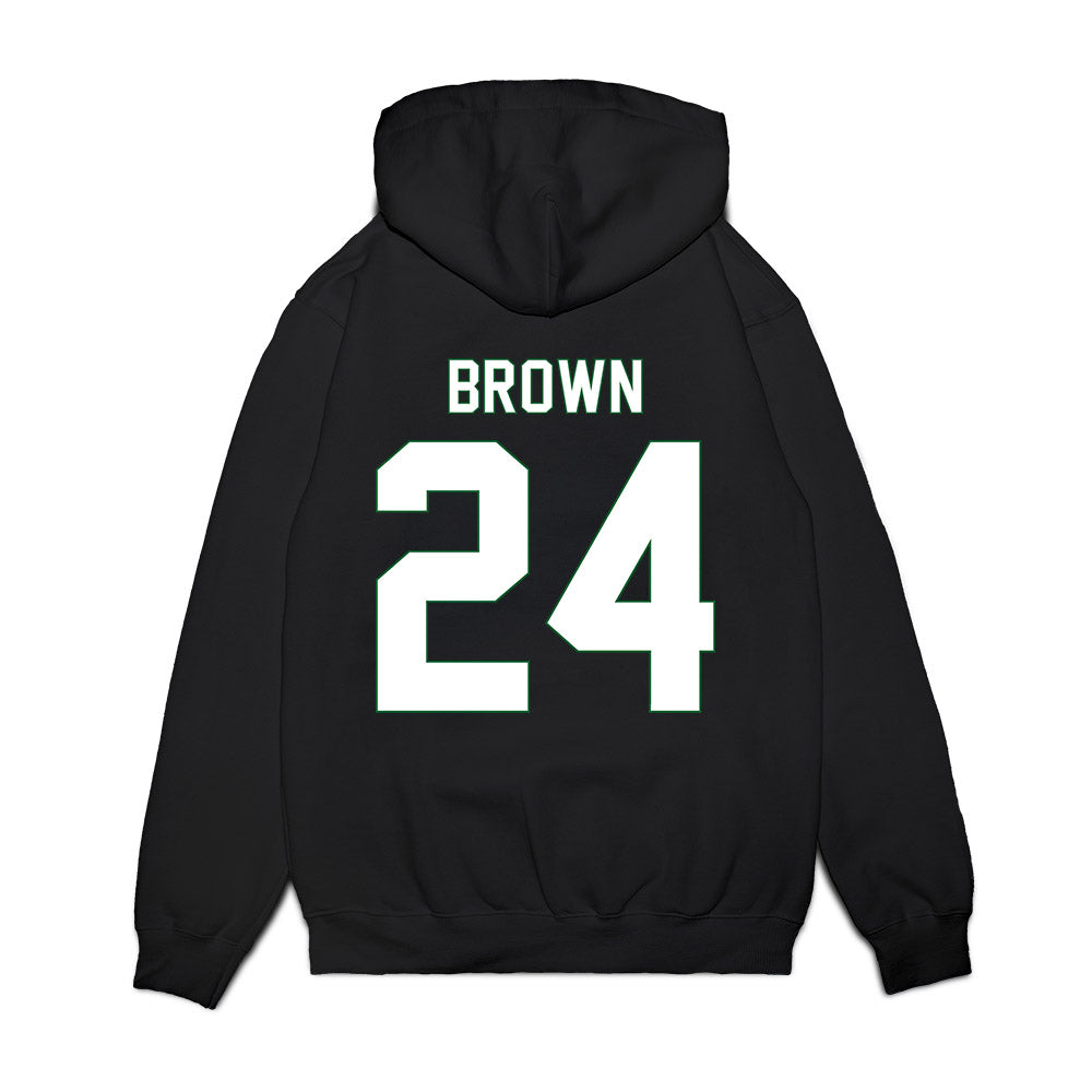 Wright State - NCAA Women's Basketball : Olivia Brown - Vintage Shersey Premium Hooded Sweatshirt-1