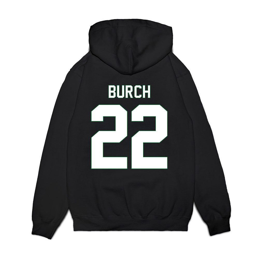 Wright State - NCAA Men's Basketball : TJ Burch - Vintage Shersey Premium Hooded Sweatshirt-1