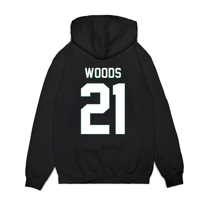 Wright State - NCAA Men's Basketball : Logan Woods - Vintage Shersey Premium Hooded Sweatshirt-1