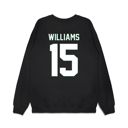 Wright State - NCAA Men's Basketball : Isaiah-Michael Williams - Vintage Shersey Premium Crewneck Sweatshirt-1