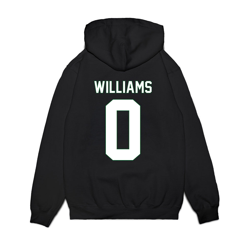 Wright State - NCAA Women's Basketball : Breezie Williams - Vintage Shersey Premium Hooded Sweatshirt-1