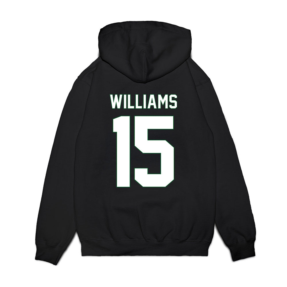 Wright State - NCAA Men's Basketball : Isaiah-Michael Williams - Vintage Shersey Premium Hooded Sweatshirt-1
