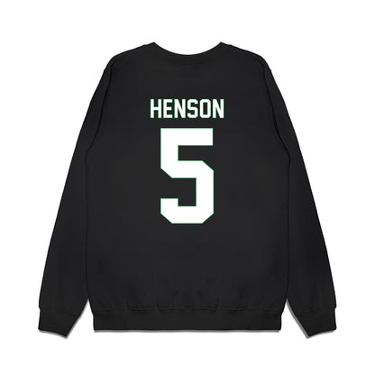 Wright State - NCAA Women's Basketball : Claire Henson - Vintage Shersey Premium Crewneck Sweatshirt-1