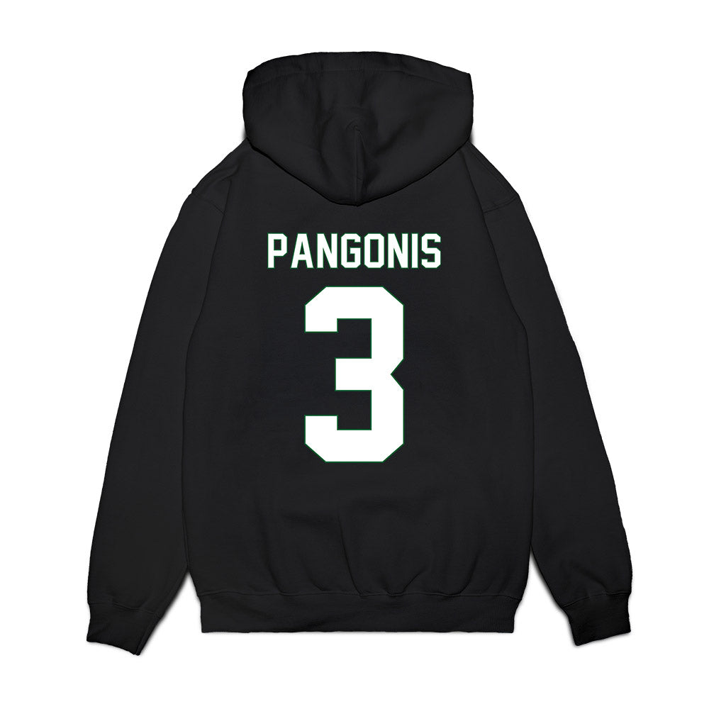 Wright State - NCAA Men's Basketball : Dominic Pangonis - Vintage Shersey Premium Hooded Sweatshirt-1