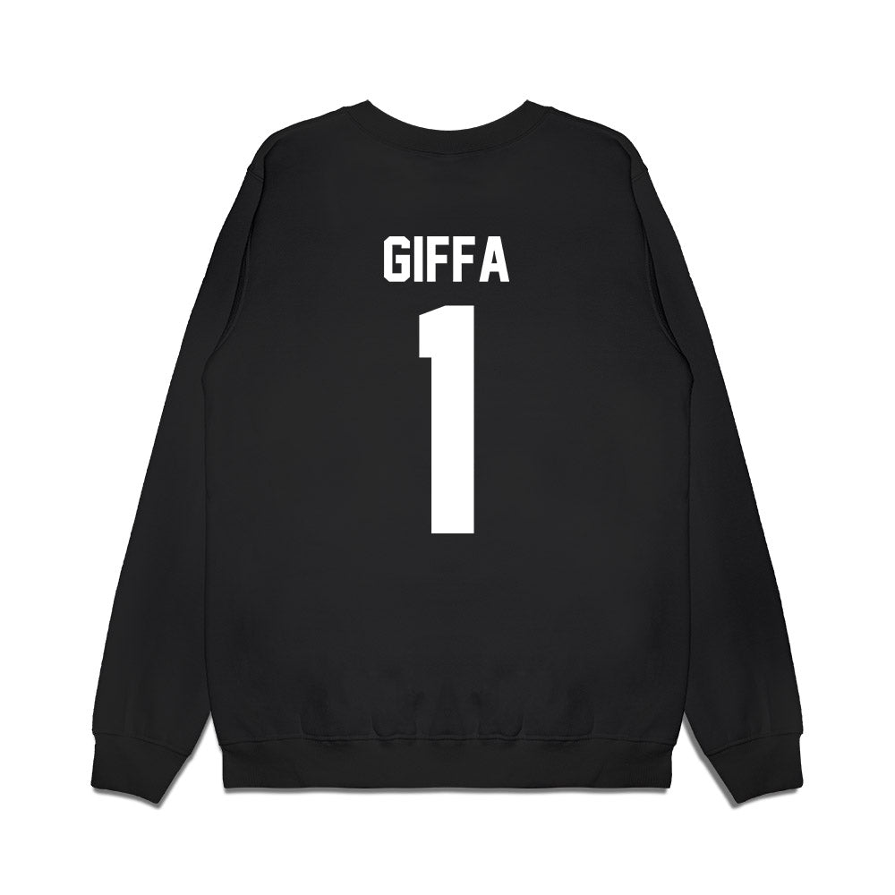 High Point - NCAA Men's Basketball : Kezza Giffa - Vintage Basketball Premium Crewneck Sweatshirt-1