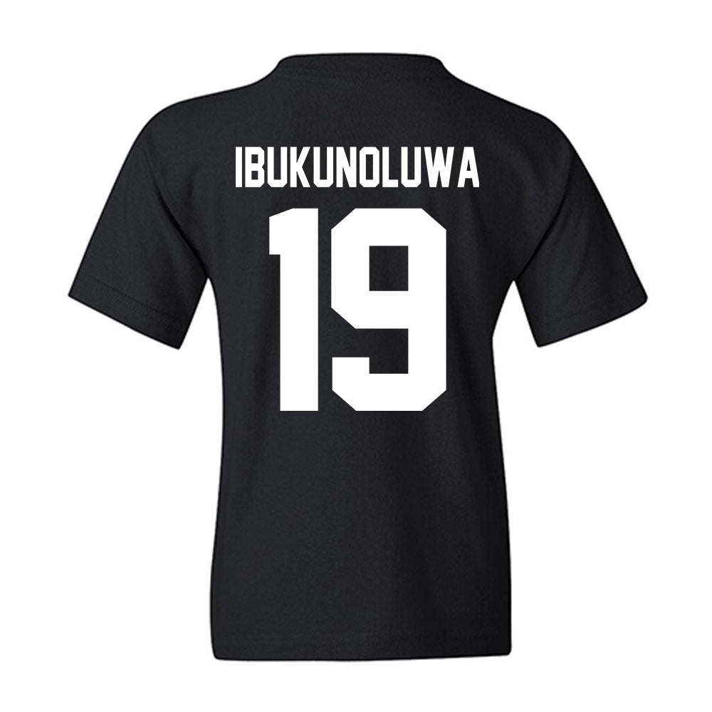 High Point - NCAA Men's Basketball : Josh Ibukunoluwa - Vintage Basketball Youth T-Shirt-1