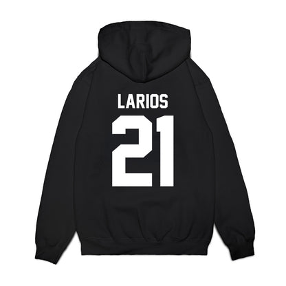 High Point - NCAA Women's Basketball : Emma Larios - Vintage Basketball Premium Hooded Sweatshirt-1