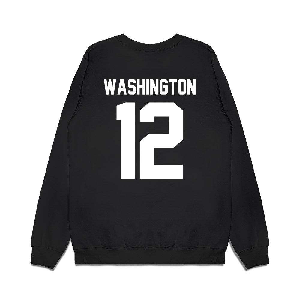 High Point - NCAA Men's Basketball : Scotty Washington - Vintage Basketball Premium Crewneck Sweatshirt-1
