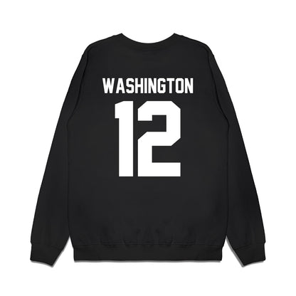 High Point - NCAA Men's Basketball : Scotty Washington - Vintage Basketball Premium Crewneck Sweatshirt-1
