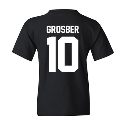 High Point - NCAA Men's Basketball : Dorian Grosber - Vintage Basketball Youth T-Shirt-1