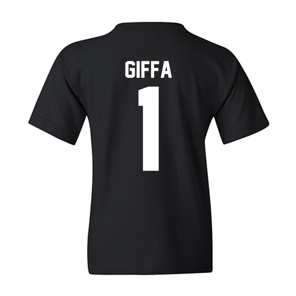High Point - NCAA Men's Basketball : Kezza Giffa - Vintage Basketball Youth T-Shirt-1