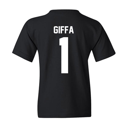 High Point - NCAA Men's Basketball : Kezza Giffa - Vintage Basketball Youth T-Shirt-1