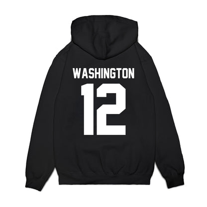 High Point - NCAA Men's Basketball : Scotty Washington - Vintage Basketball Premium Hooded Sweatshirt-1