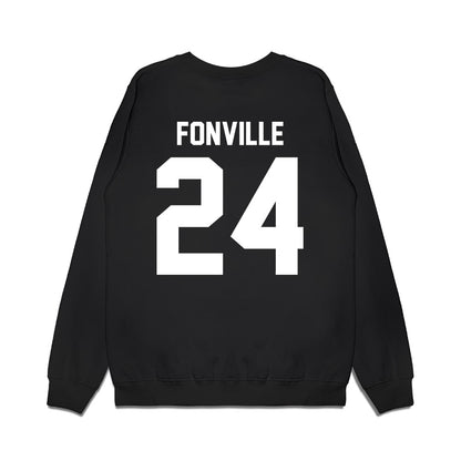 High Point - NCAA Men's Basketball : David Fonville - Vintage Basketball Premium Crewneck Sweatshirt-1