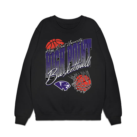 High Point - NCAA Men's Basketball : Dorian Grosber - Vintage Basketball Premium Crewneck Sweatshirt-0