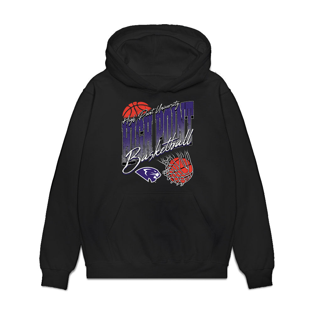 High Point - NCAA Men's Basketball : Liam Mcchesney - Vintage Basketball Premium Hooded Sweatshirt-0