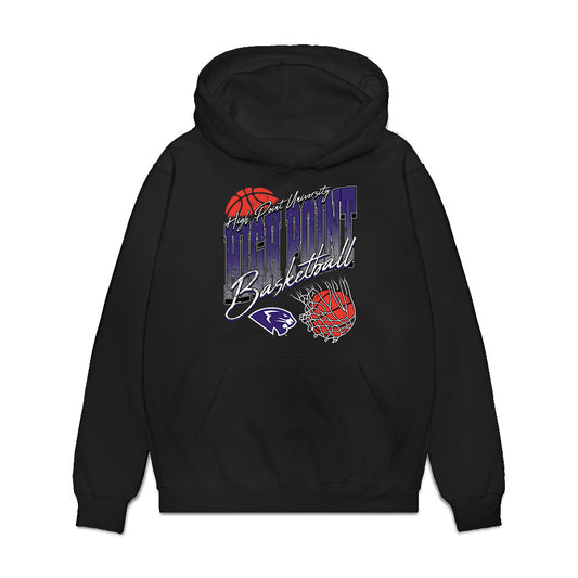 High Point - NCAA Men's Basketball : Liam Mcchesney - Vintage Basketball Premium Hooded Sweatshirt-0