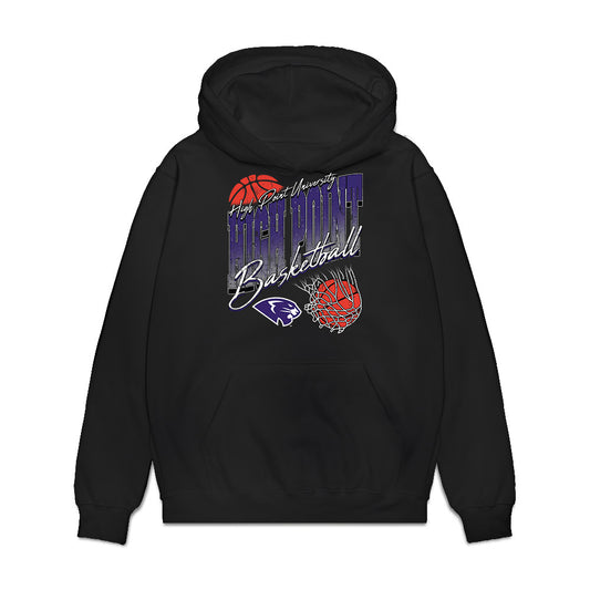 High Point - NCAA Women's Basketball : Aaliyah Collins - Vintage Basketball Premium Hooded Sweatshirt-0