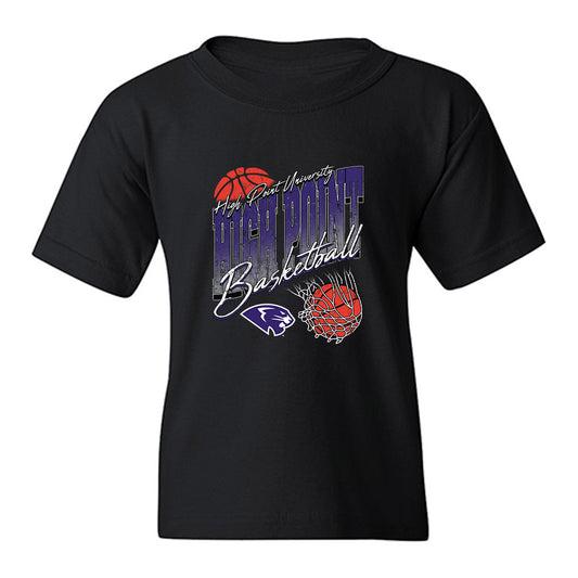 High Point - NCAA Women's Basketball : Emma Larios - Vintage Basketball Youth T-Shirt-0