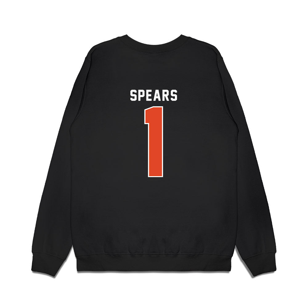 UTSA - NCAA Men's Basketball : Amir Spears - Vintage Basketball Premium Crewneck Sweatshirt-1