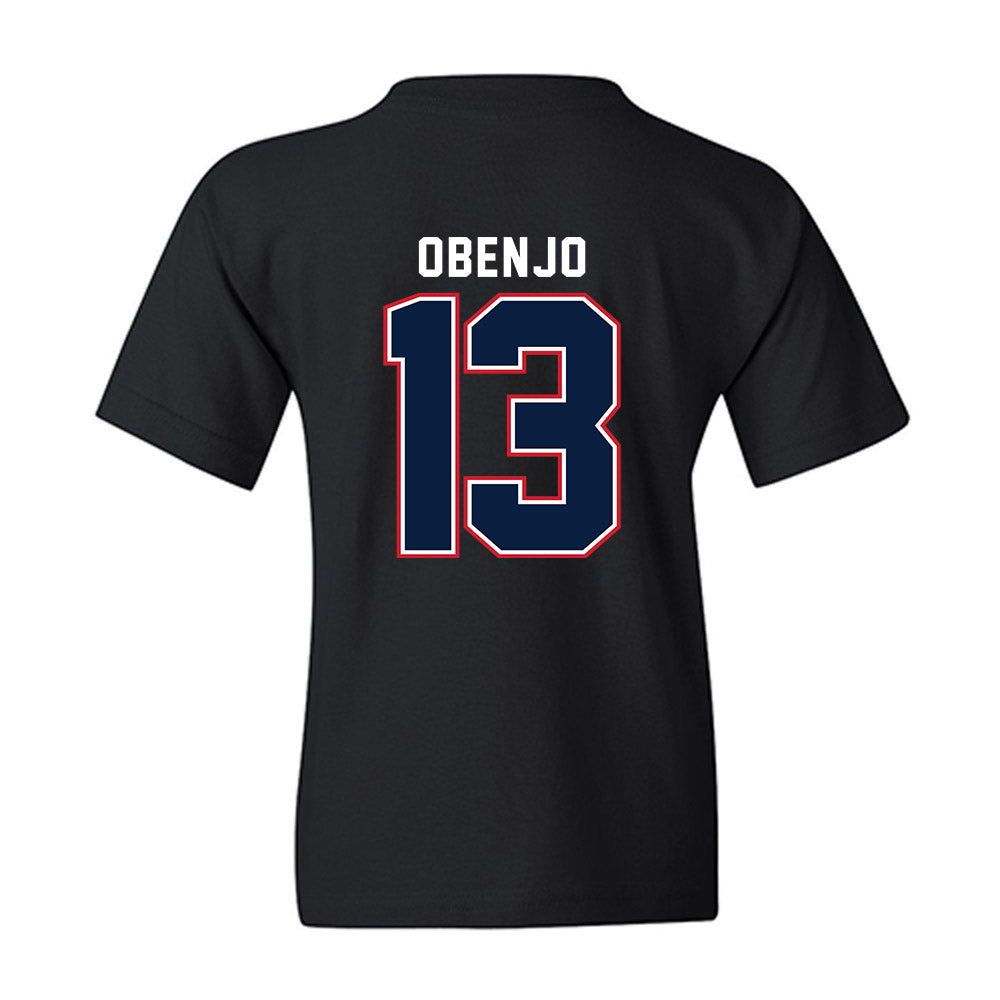 Robert Morris - NCAA Men's Basketball : Samuel Obenjo - Vintage Basketball Youth T-Shirt-1