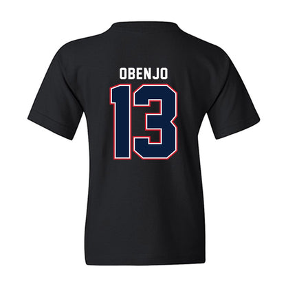 Robert Morris - NCAA Men's Basketball : Samuel Obenjo - Vintage Basketball Youth T-Shirt-1