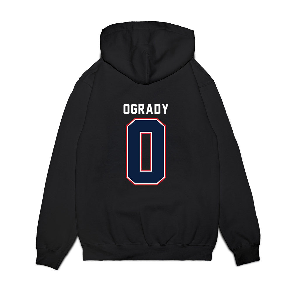 Robert Morris - NCAA Men's Basketball : Tanner OGrady - Vintage Basketball Premium Hooded Sweatshirt-1