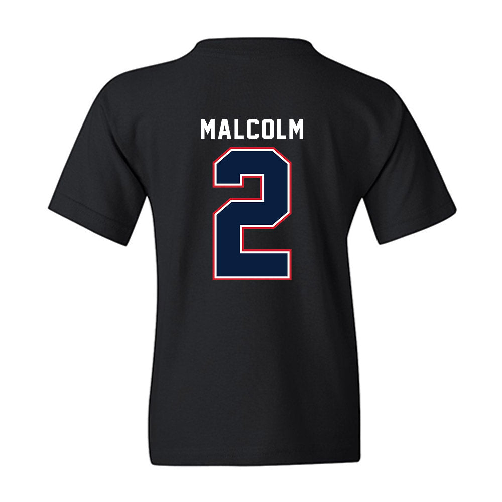 Robert Morris - NCAA Women's Basketball : Aislin Malcolm - Vintage Basketball Youth T-Shirt-1