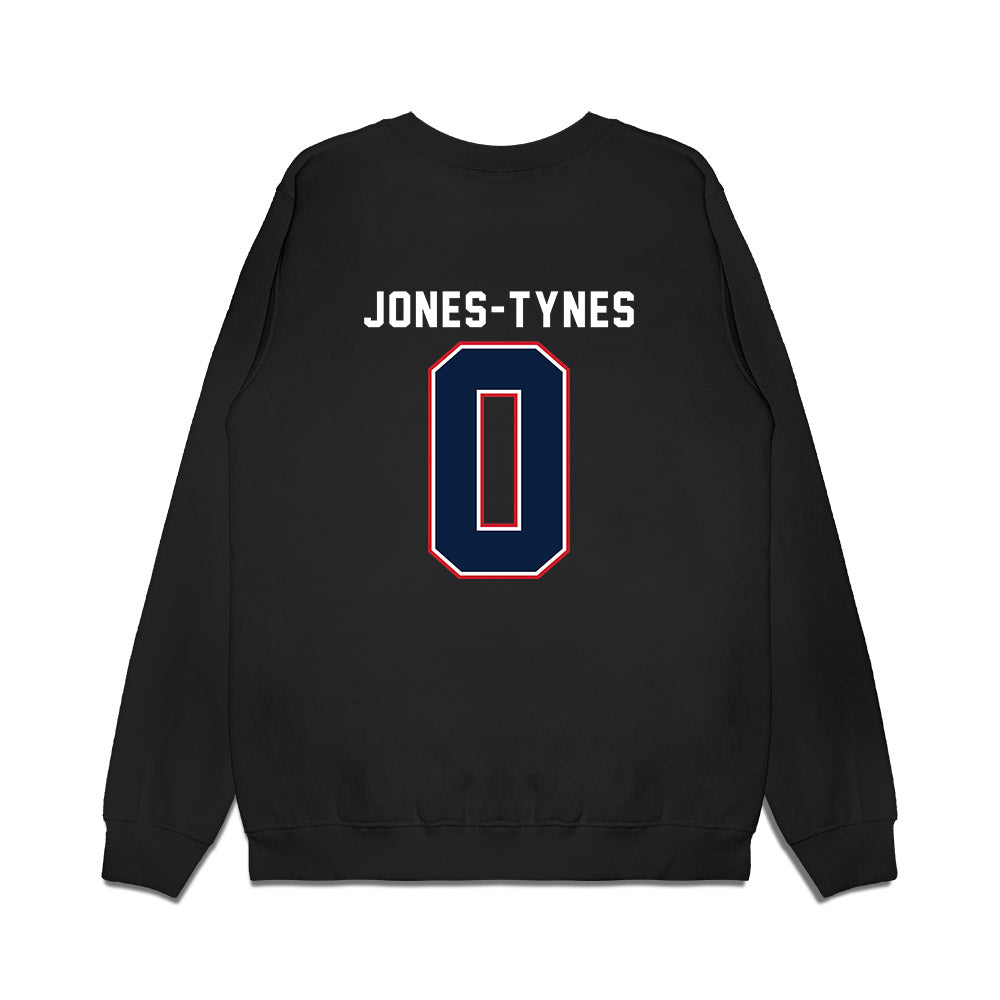 Robert Morris - NCAA Women's Basketball : Markeli Jones-Tynes - Vintage Basketball Premium Crewneck Sweatshirt-1
