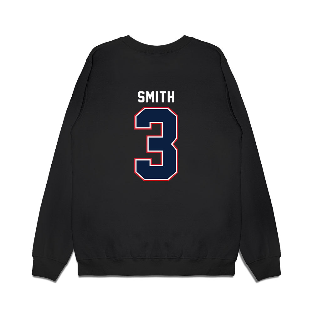 Robert Morris - NCAA Men's Basketball : Tazir Smith - Vintage Basketball Premium Crewneck Sweatshirt-1
