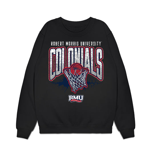 Robert Morris - NCAA Women's Basketball : Markeli Jones-Tynes - Vintage Basketball Premium Crewneck Sweatshirt-0