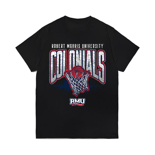 Robert Morris - NCAA Men's Basketball : Cyril Arvanitis - Vintage Basketball Comfort Colors T-Shirt-0