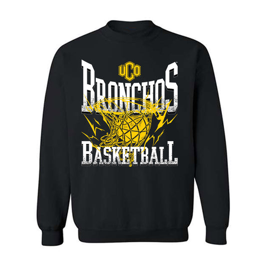 UCO - NCAA Women's Basketball : Jerney Bennett - Vintage Shersey Crewneck Sweatshirt-0
