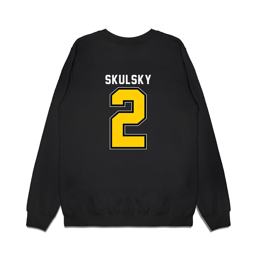Wichita State - NCAA Women's Basketball : Rachel Skulsky - Vintage Basketball Shersey Premium Crewneck Sweatshirt-1
