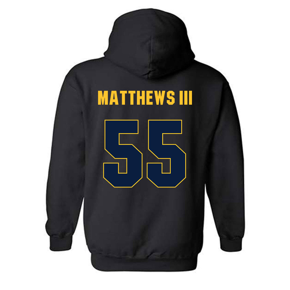 East Tennessee State - NCAA Men's Basketball : Milton Matthews III - Vintage Shersey Hooded Sweatshirt-1
