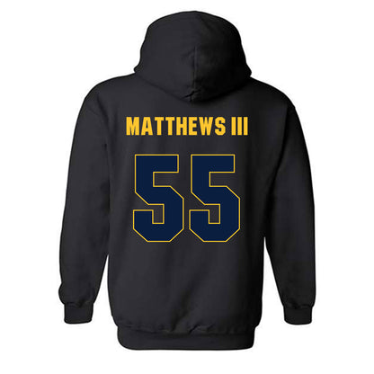East Tennessee State - NCAA Men's Basketball : Milton Matthews III - Vintage Shersey Hooded Sweatshirt-1