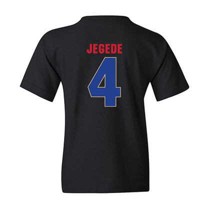 Tulsa - NCAA Women's Basketball : Abby Jegede - Vintage Shersey Youth T-Shirt-1
