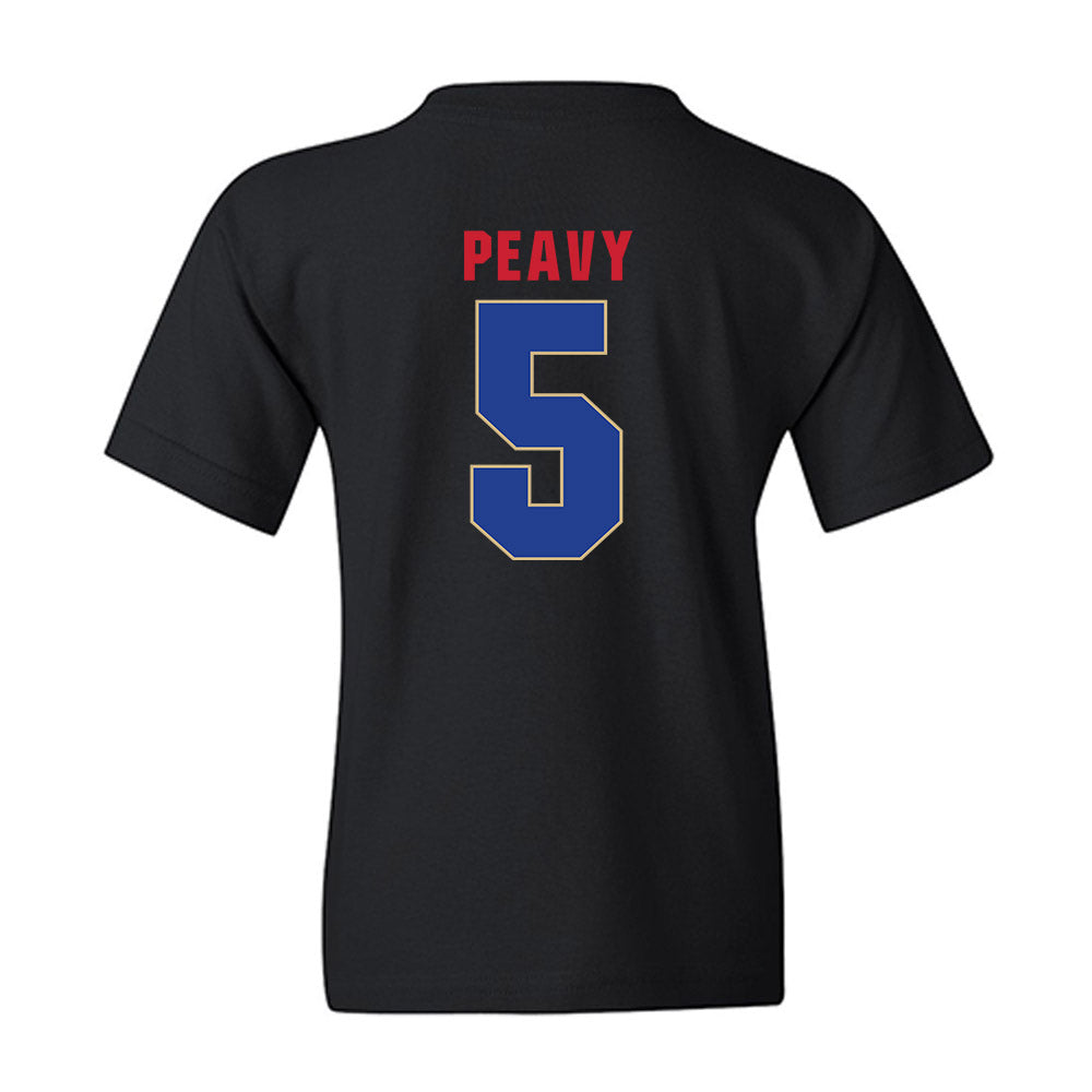 Tulsa - NCAA Women's Basketball : Alisha Peavy - Vintage Shersey Youth T-Shirt-1